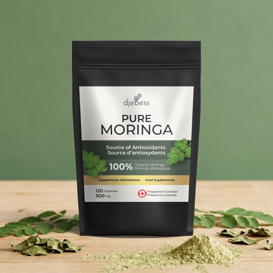 Capsules de Moringa Biologique – 120 Capsules
